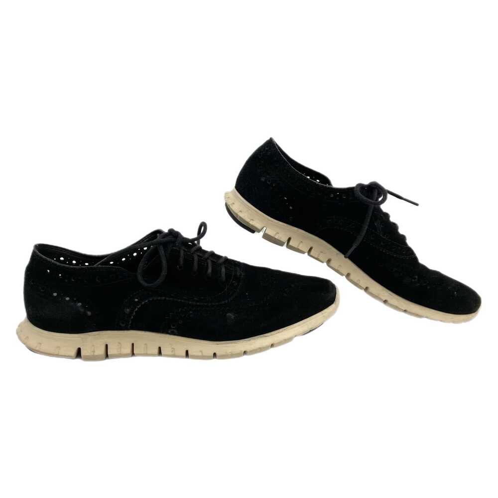 Cole Haan Black Suede Zerogrand Sneakers | Size 7